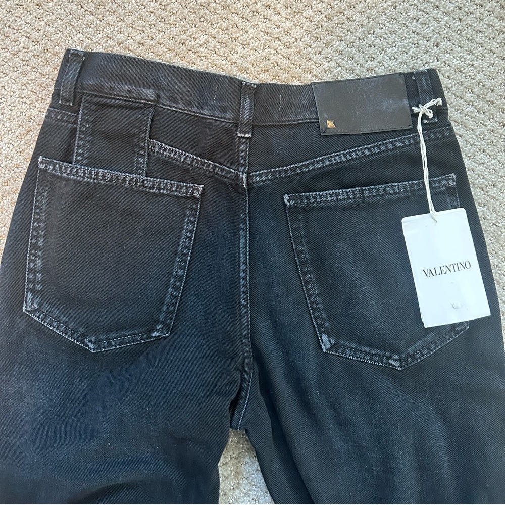 Valentino Spa Selvedge Black Denim Slim Jeans Stud
Made in Italy Men's 27x34